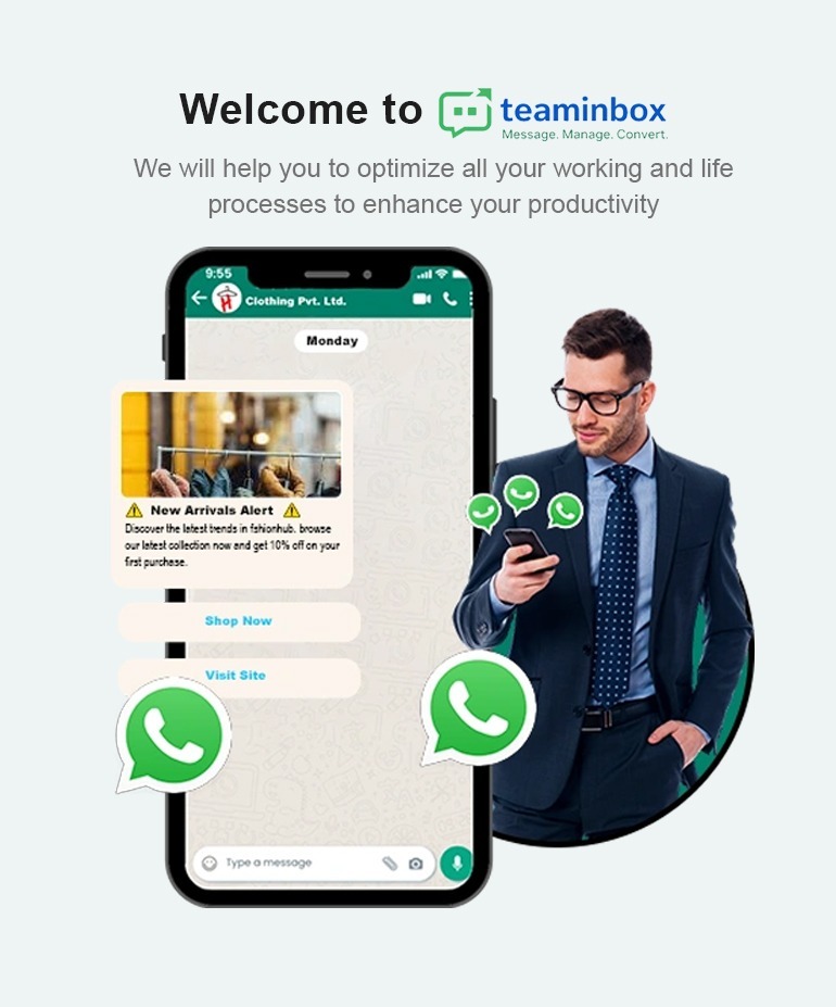 login page